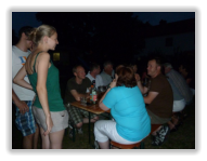 Festplatz am Abend